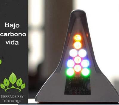 Aleta de tiburón RGB con carga solar para auto
