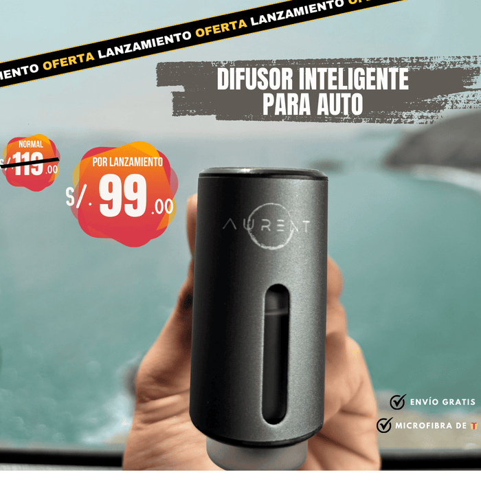 DIFUSOR ORIGINAL DE FRAGANCIA PARA AUTO