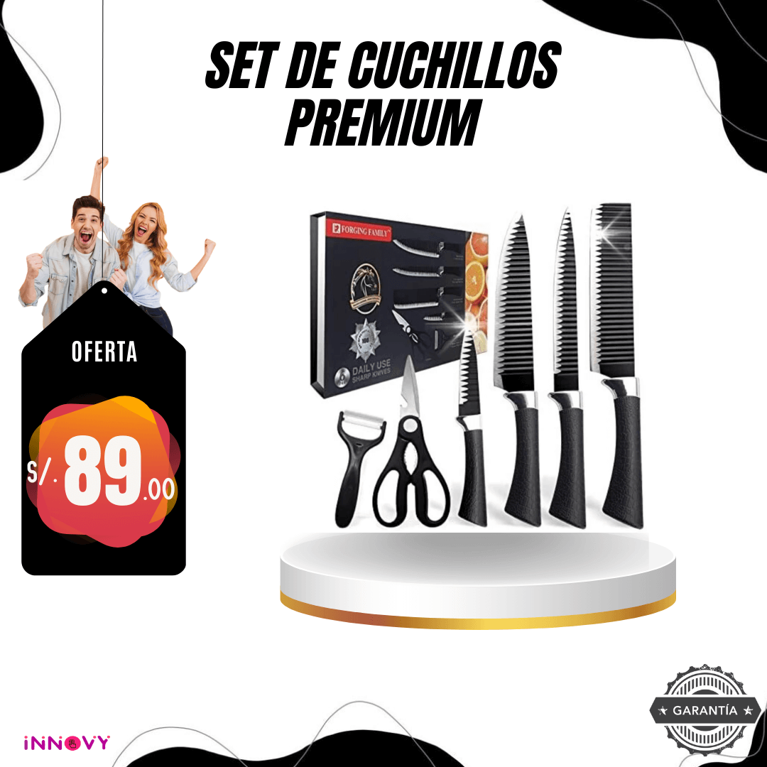 Set de Cuchillos Premium