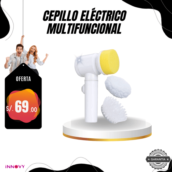 Cepillo eléctrico multifuncional