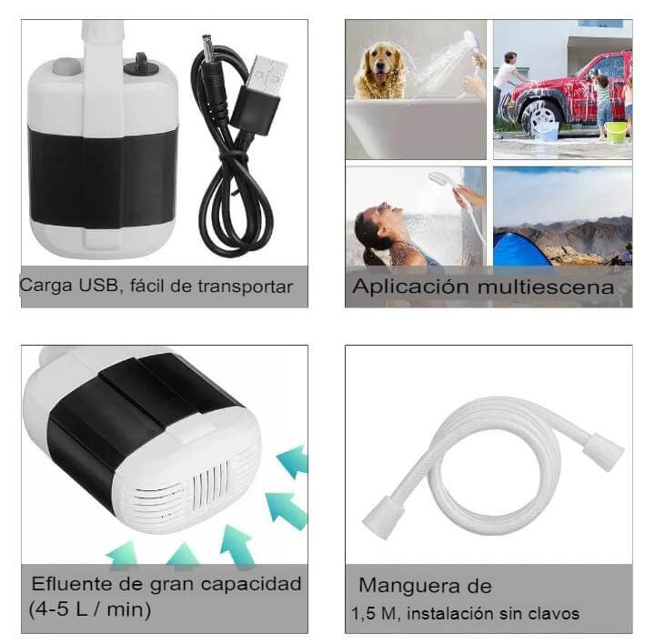 Ducha Portátil Premium 2024